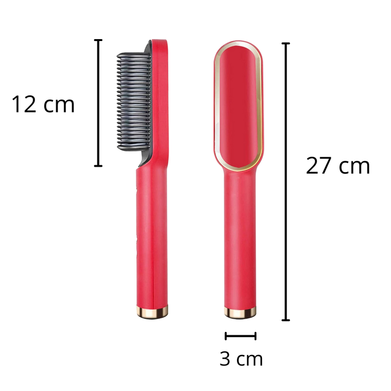 Brosse lissante électrique en céramique