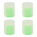 4 Bouchons de valves lumineux pour voitures