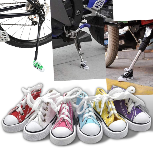 Mini chaussure pour support de vélo