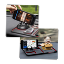 Tapis antidérapant et support de téléphone pour voiture