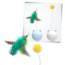 Balle -Jouet pour chat avec fonction d'auto-roulement