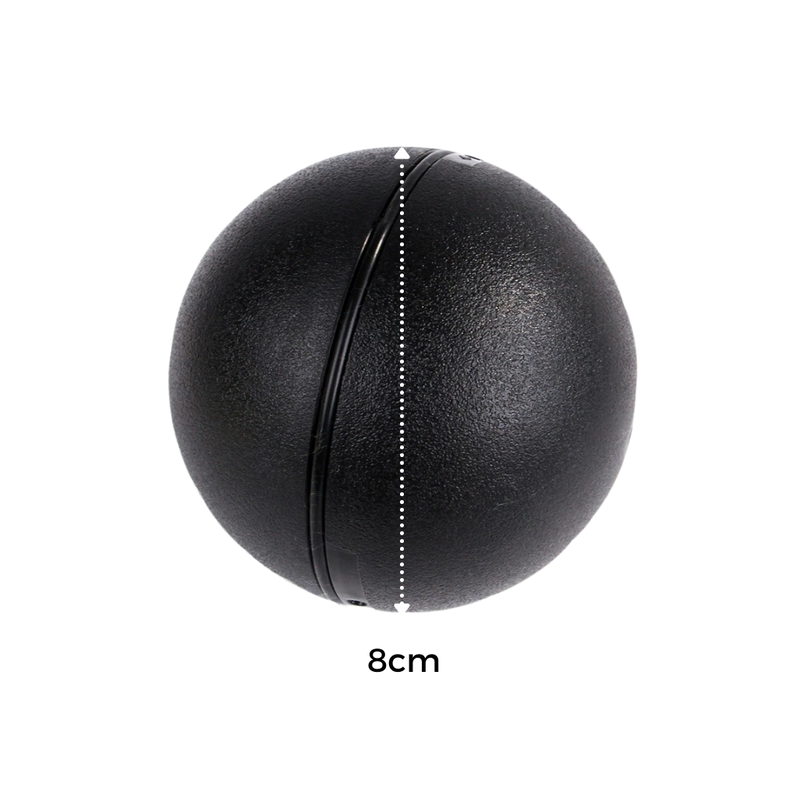 Balle rotative automatique pour chien avec 4 housses