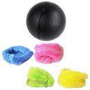 Balle rotative automatique pour chien avec 4 housses