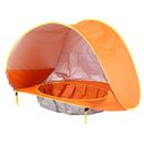 Tente de plage portative pour bébé avec mini-piscine