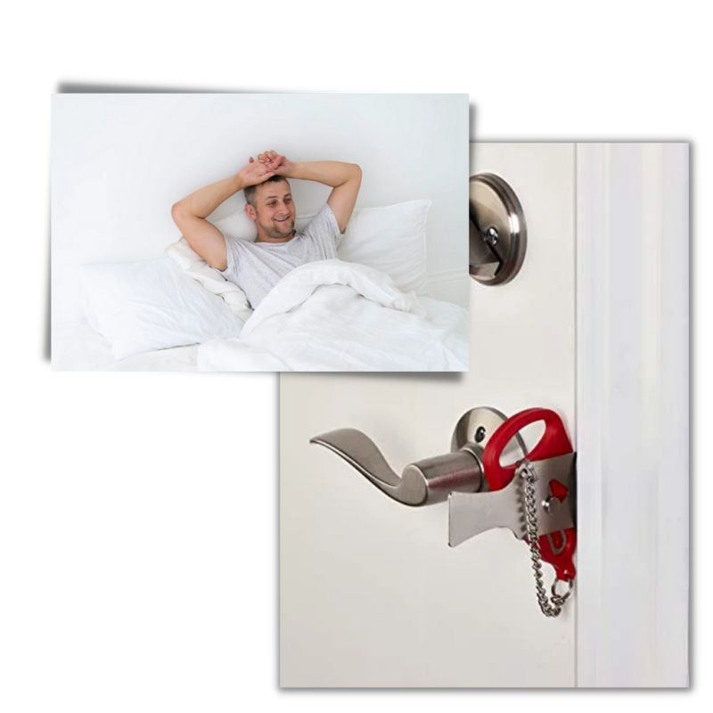 Serrure de porte portative