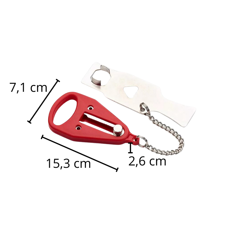 Serrure de porte portative