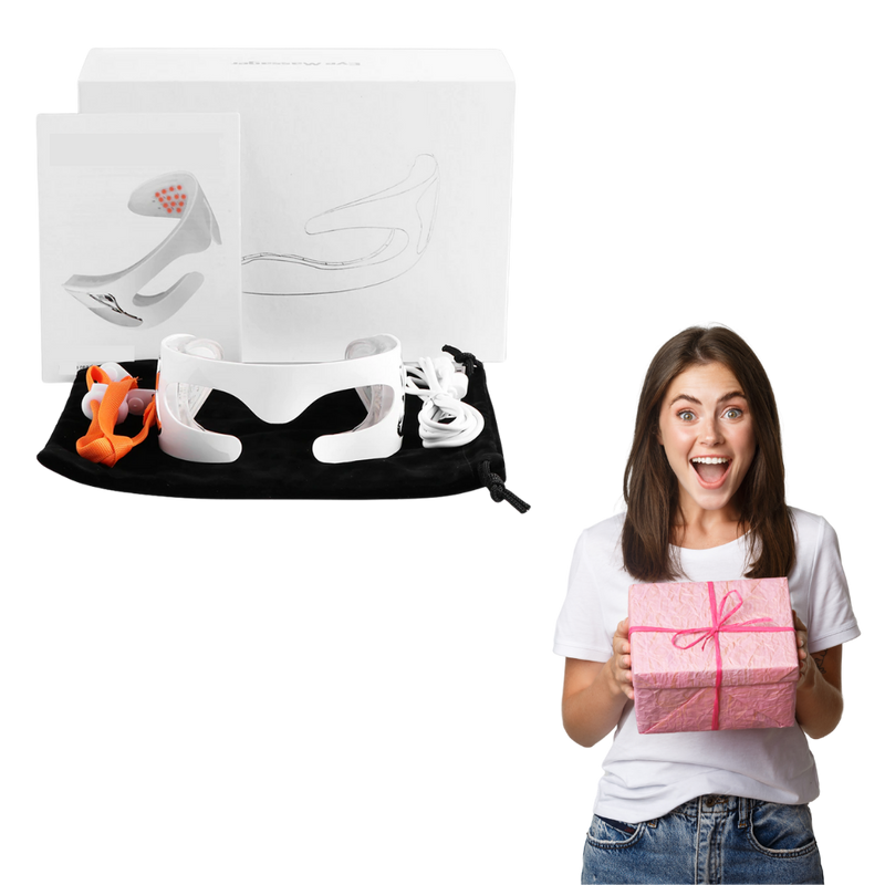 Masque de massage pour les yeux avec LED pour éliminer les rides