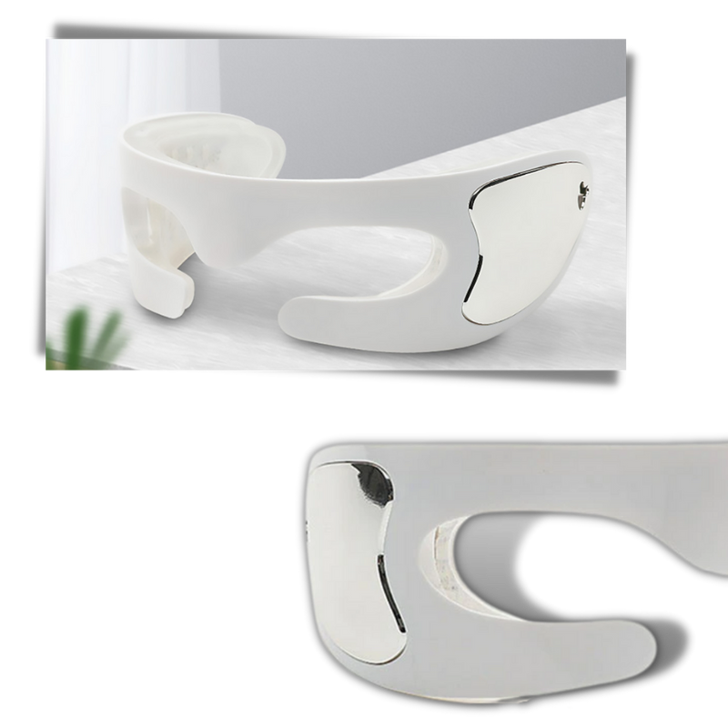 Masque de massage pour les yeux avec LED pour éliminer les rides
