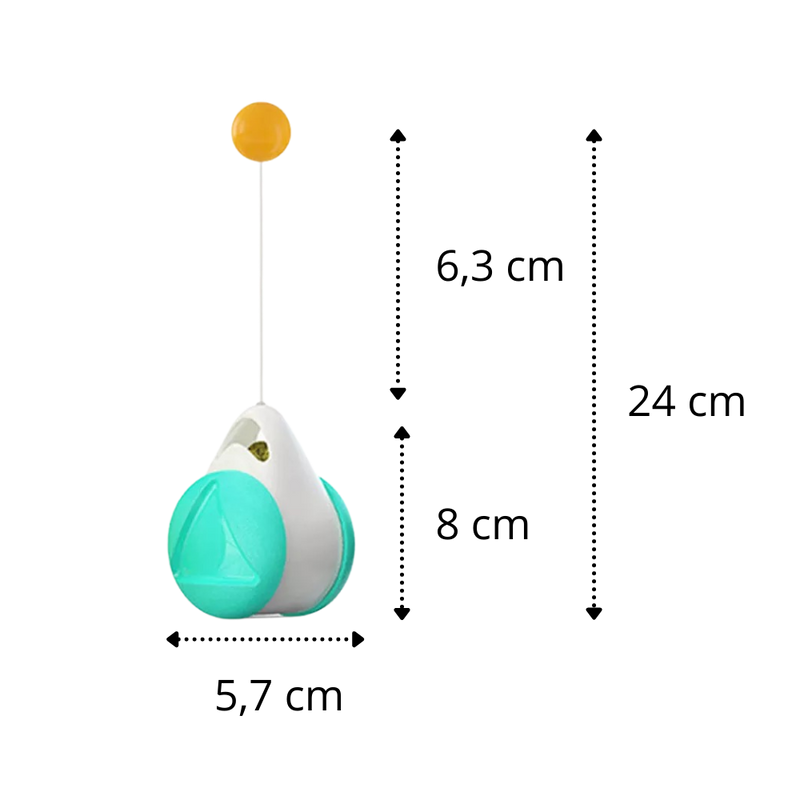 Jouet à balle interactif pour chats