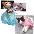 Sac en filet multifonctionnel pour le toilettage des animaux de compagnie