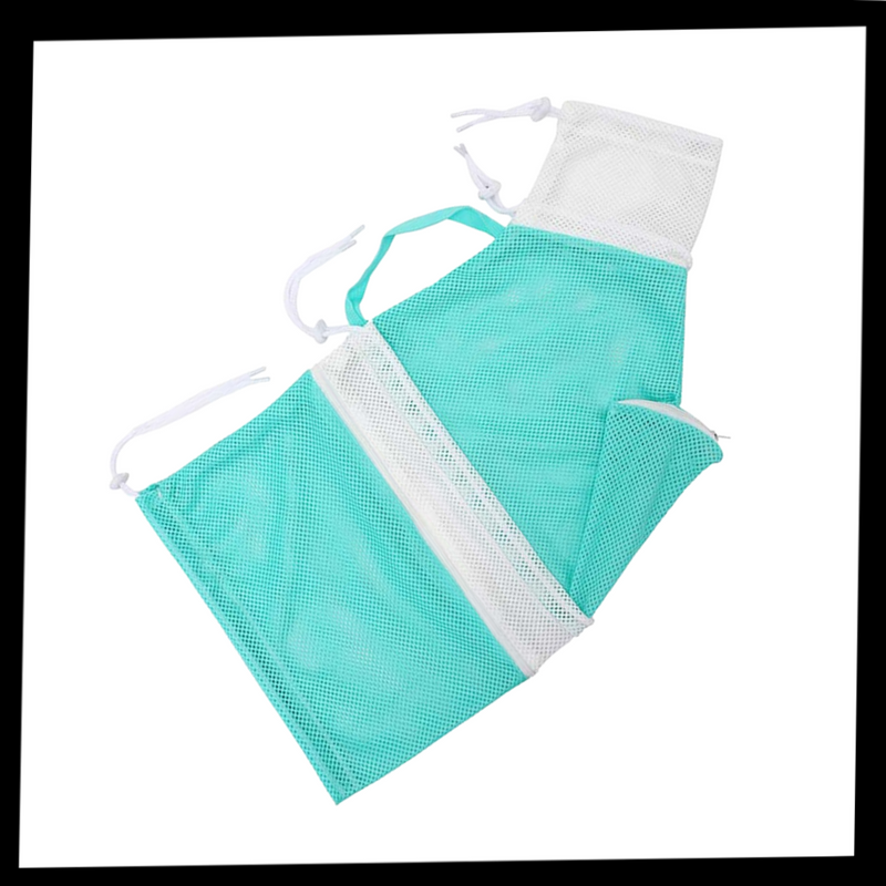 Sac en filet multifonctionnel pour le toilettage des animaux de compagnie