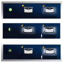 Lampe solaire d'extérieure 468 LED