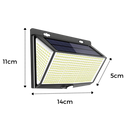 Lampe solaire d'extérieure 468 LED