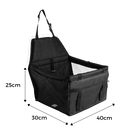 Siège auto réglable pour chien