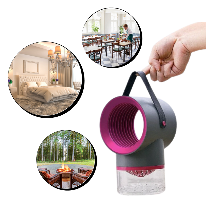 Lampe LED anti moustiques portable