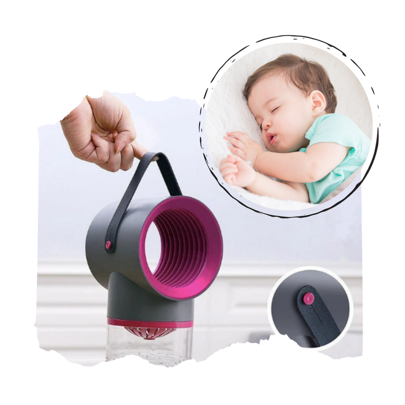 Lampe LED anti moustiques portable