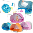 Tente de plage portative pour bébé avec mini-piscine