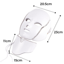 Masque professionnel de luminothérapie à LED