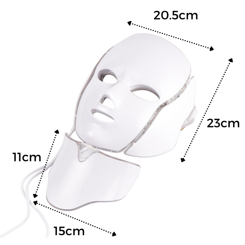 Masque professionnel de luminothérapie à LED