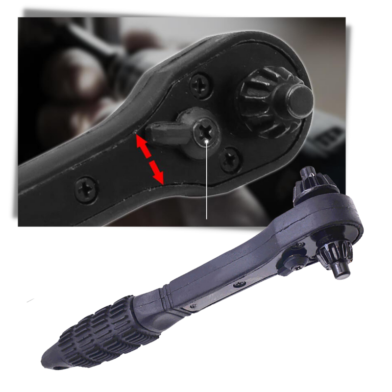 Clé pour mandrin de perceuse à cliquet