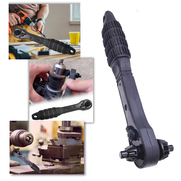 Clé pour mandrin de perceuse à cliquet