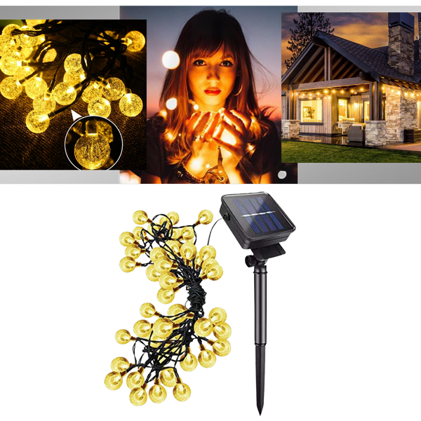 Guirlande lumineuse solaire