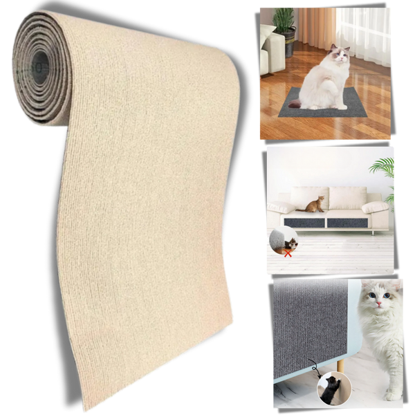 Griffoir mural adhésif pour chat