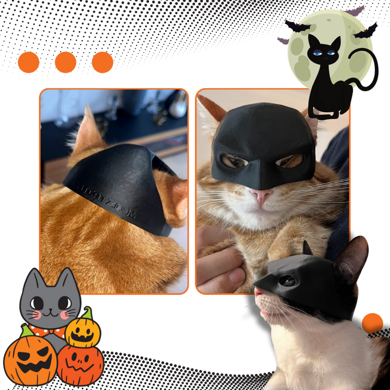 Irrésistible Masque Batman pour Chat