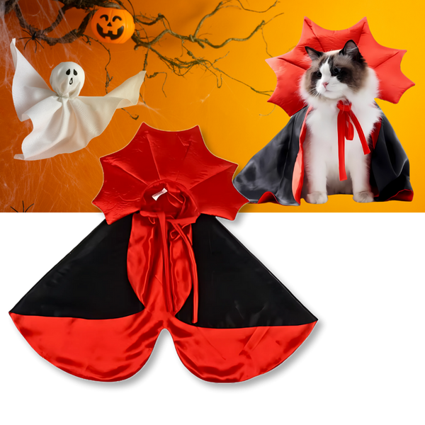 Costume d'Halloween Dracula pour animaux de compagnie