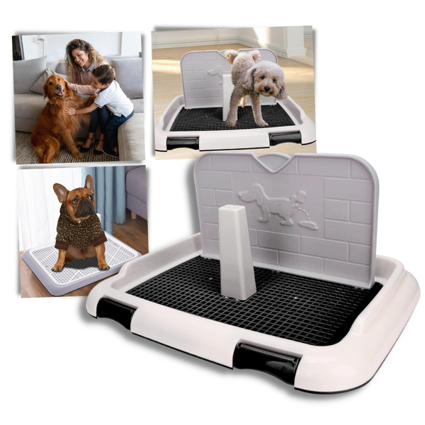 Tapis de propreté pour chien anti-éclaboussures